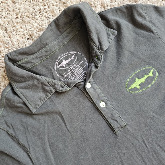 Dogfish Head Brewery Other - Dogfish Head Brewery Polo Shirt sz L
